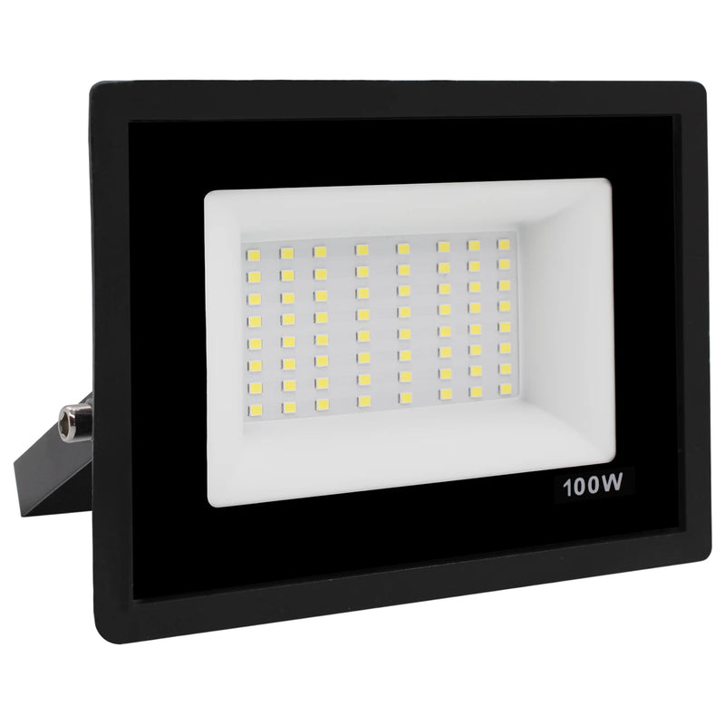 Refletor LED 100W Projetor Bivolt à prova de água Luz branca