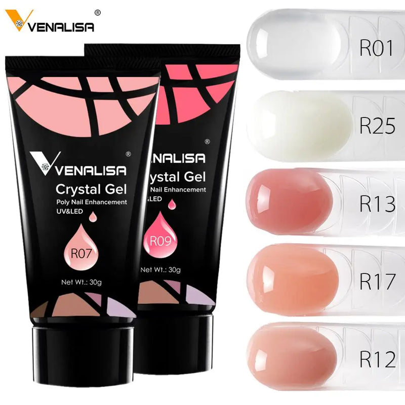 VENALISA Poly Nail Gel Extensão de Unhas 30g