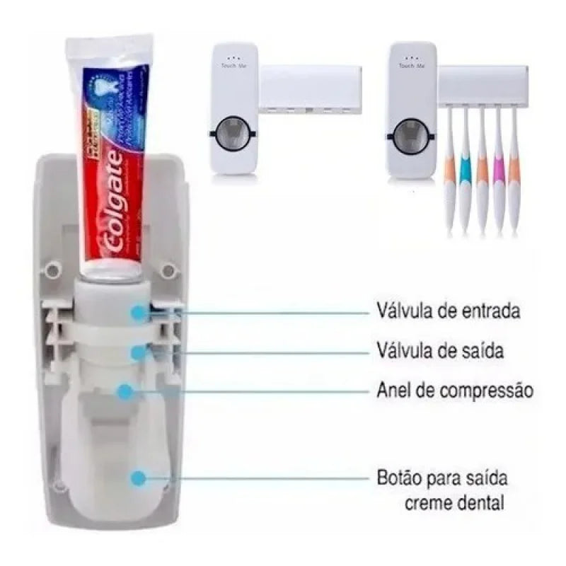 Toothpaste Automatic Toothpaste Applicator Device Brush Holder