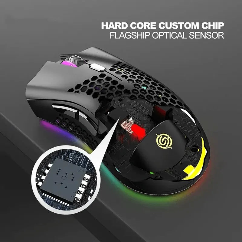 Mouse Gamer USB 2.4G RGB